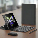 Samsung Galaxy Z Fold 5 GKK Bluetooth Keyboard Case Set – Includes Cover Pen Slot & Wireless Mouse - GKK