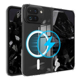 Google Pixel 9 Pro Fold MagSafe Transparent Case – Wireless Charging Compatible - Transparent Smoke - Noco