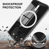 Google Pixel 9 Pro Fold MagSafe Transparent Case – Wireless Charging Compatible - Transparent Smoke - Noco