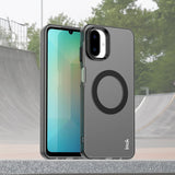 Samsung Galaxy A07 IMAK MagSafe Smokey Transparent Case – Wireless Charging Compatible - Transparent Smoke - Noco
