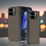 Google Pixel 10 Pro Fold Ultra-Thin Carbon Fiber Pattern Cover - Gold - Noco