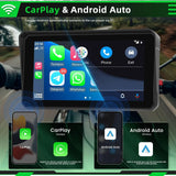 6-Inch Motorcycle Wireless CarPlay & Android Auto Display Screen Navigator (Black) - Noco