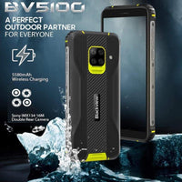 [TRADE - IN] Blackview BV5100 Rugged Phone 4GB RAM + 64GB 5.7in HD Screen 5580mA Battery Helio P22 Octa - Core NFC Wireless Charging