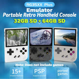Anbernic RG35XX 32GB + 64GB Game Console 3.5’’ IPS Display - BSP