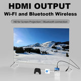 Anbernic RG40XXV 64GB + 128GB Game Console 4.0’’ IPS Display - Transparent Black - Anbernic