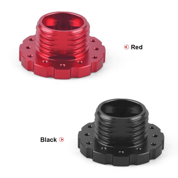 Adaptateur De Volant Pour Thrustmaster T300/T500 - Alliage D'aluminium Rouge/noir - Pour Modification Ou Remplacement