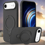 iPhone 17 Air Silicone MagSafe Rear Cover With Ring Stand - RedPepper