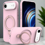 iPhone 17 Air Silicone MagSafe Rear Cover With Ring Stand - RedPepper