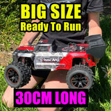 JJRC Q146B RC 4WD Alloy Chassis Pickup Up to 40km/h 390 Carbon brush magnetic motor Metal parts LED Lights 7.4V Battery - Radio Control JJRC