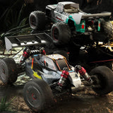 JJRC Q146B RC 4WD Alloy Chassis Pickup Up to 40km/h 390 Carbon brush magnetic motor Metal parts LED Lights 7.4V Battery - Radio Control JJRC