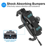 YF258 15W Wireless Charge Motorcycle Phone Holder | Shock Absorbing Mount - NOCO