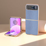 Motorola Moto Razr 40 Carbon Texture Electroplated Cover Noco