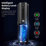 WEST BIKING 800 Lumen Rechargeable Bicycle Headlight with 6 Modes Rotatable Lens & Power Reminder - West Biking
