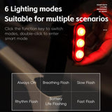 WEST BIKING SM1 Smart Bicycle Taillight | Smart Sensing Warning Light | USB Rechargeable - West Biking