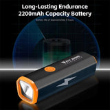 WEST BIKING YP0701 High-Brightness Bicycle Front Light - Quick Release Water Resistant Headlight - West Biking