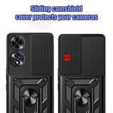 Oppo A60 Armor Sliding Camera Cover with Ring/Stand Noco