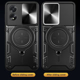 Oppo A78 4G Camshield Cover with Metal Ring/Stand Noco