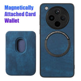 Oppo Find X8 Pro Smooth Leather Magsafe Cover with Removable Card Wallet - Noco