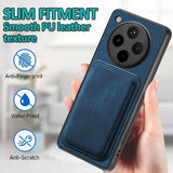 Oppo Find X8 Pro Smooth Leather Magsafe Cover with Removable Card Wallet - Noco