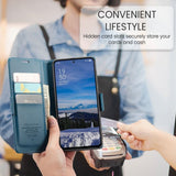 Oppo Reno12 Pro 5G CaseMe 023 Wallet Flip Cover RFID Protection Card Holder - Noco