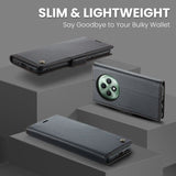 Oppo Reno12 F 5G CaseMe 023 Wallet Flip Cover RFID Protection Card Holder - Noco