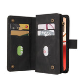 Oppo Reno12 F 4G / Reno12 F 5G Multi-Function 15 Card Slot Wallet Flip Cover Zip Pocket - Noco