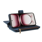 Oppo Reno12 Multi-Function 15 Card Slot Wallet Flip Cover Zip Pocket - Noco