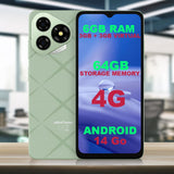 Ulefone Note 19 4G Phone 3GB RAM ( + 3GB virtual RAM) + 64GB Storage 6.56’’ Display 5000mAh Battery - Green - Ulefone