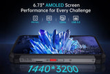 Unihertz 8849 Shark 3 5G Rugged 6.79’’ AMOLED Screen 16GB + 512GB Dimensity 8300 11600mAh - Unihertz