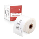 40x60mm Phomemo Pre-Cut Thermal Label Roll White 130 Labels per Roll - Phomemo