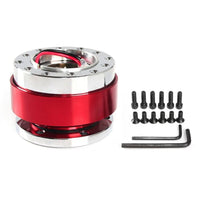 Universal 70/75mm Car Steering Wheel Quick Release Adapter Boss Kit - Red NOCO