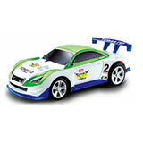 SQW Coke Can Mini-RC Car 80mm Long Rechargeable Battery Controller - Green - 40Mhz - Noco