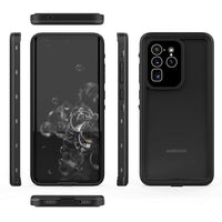 Samsung Galaxy S20 Ultra Redpepper Waterproof Shockproof Dustproof Cover Screen Protection - Black - Cover RedPepper