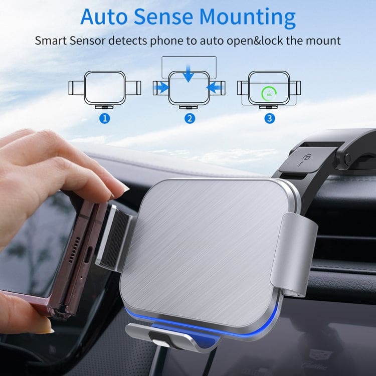 S8 15W Car Wireless Phone Charger/Mount for Samsung Galaxy Z Fold ...