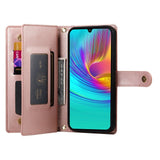 Samsung Galaxy A26 5G 8 Card Flip Front Wallet Cover Zip Pocket - Noco