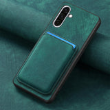 Samsung Galaxy A56 5G Smooth Leather Magsafe Cover with Removable Card Wallet - Noco