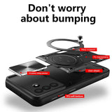 Samsung Galaxy A26 5G Sliding Camera Cover Protective Case with Ring/Stand - Noco