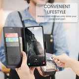 Samsung Galaxy A36 5G CaseMe 023 Wallet Flip Cover RFID Protection Card Holder - Noco