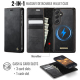 Samsung Galaxy S24 FE CaseMe C49 Wallet Flip Cover RFID Protection Card Holder Noco