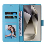 Samsung Galaxy S25 Ultra Marble Patterned Flip Wallet Card Slots - Noco