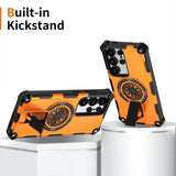 Samsung Galaxy S25 Ultra Rugged Magsafe Fidget Ring Armor Cover Noco