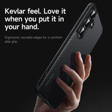 Samsung Galaxy S25 Ultra SULADA Kevlar Series Shockproof Case with Built-in Magnetic Ring - Sulada