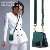 Samsung Galaxy Z Flip 4 5G DG Series Card Wallet Leather Phone Case - Noco