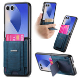 Samsung Galaxy Z Flip 7 Elastic Card Wallet Cover - Blue - Noco