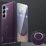 Samsung Galaxy Z Fold 7 SULADA Kevlar Series Shockproof Case with Built-in Magnetic Ring - Sulada