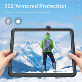 Apple iPad Air 13 2024 / Pro 12.9 2018 RedPepper Shellbox Waterproof Cover with Built-In Screen Protector - RedPepper