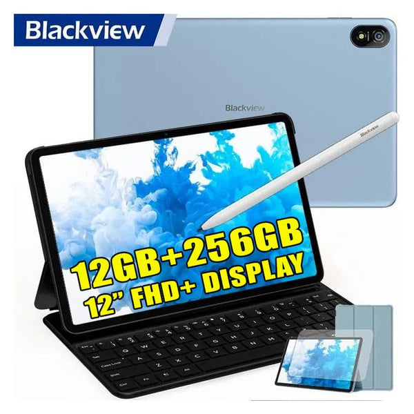 Blackview Tab 18 Android 4G Tablet 12’ Display 12GB RAM+256GB Keyboard S-Pen 8800mA Battery