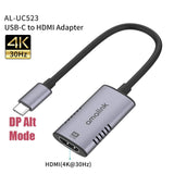 Amalink Type C To HDMI 4K DP Alt Adapter Type C DP Alt to HDMI Big Screen Noco