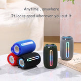 T&G TG653 5W Bluetooth Speaker LED Lights 1000mAh Rechargeable Battery - bluetooth speaker T&G