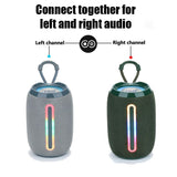 T&G TG653 5W Bluetooth Speaker LED Lights 1000mAh Rechargeable Battery - bluetooth speaker T&G